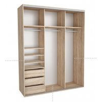 DRESSING NADIR 200 4B FRONT DAB SONOMA / OGLINDA